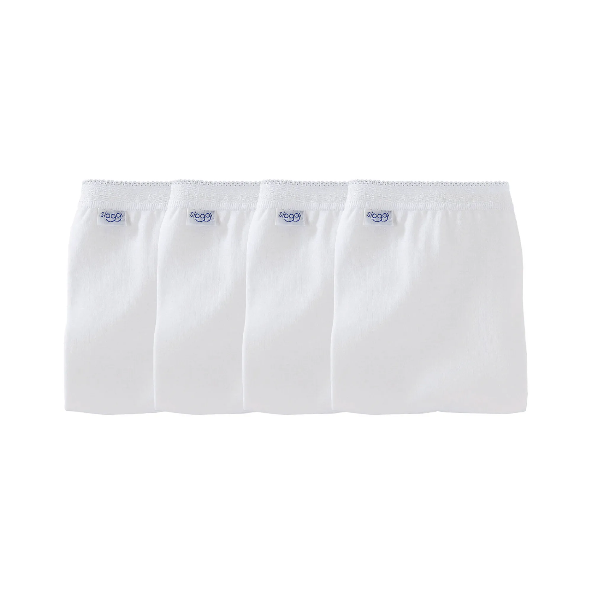 Slip En Shorty<Sloggi Maxislip Basic+ - 3+1 GRATIS (1) wit
