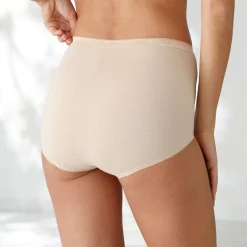Slip En Shorty<Sloggi Maxislip Basic - set van 3 nude