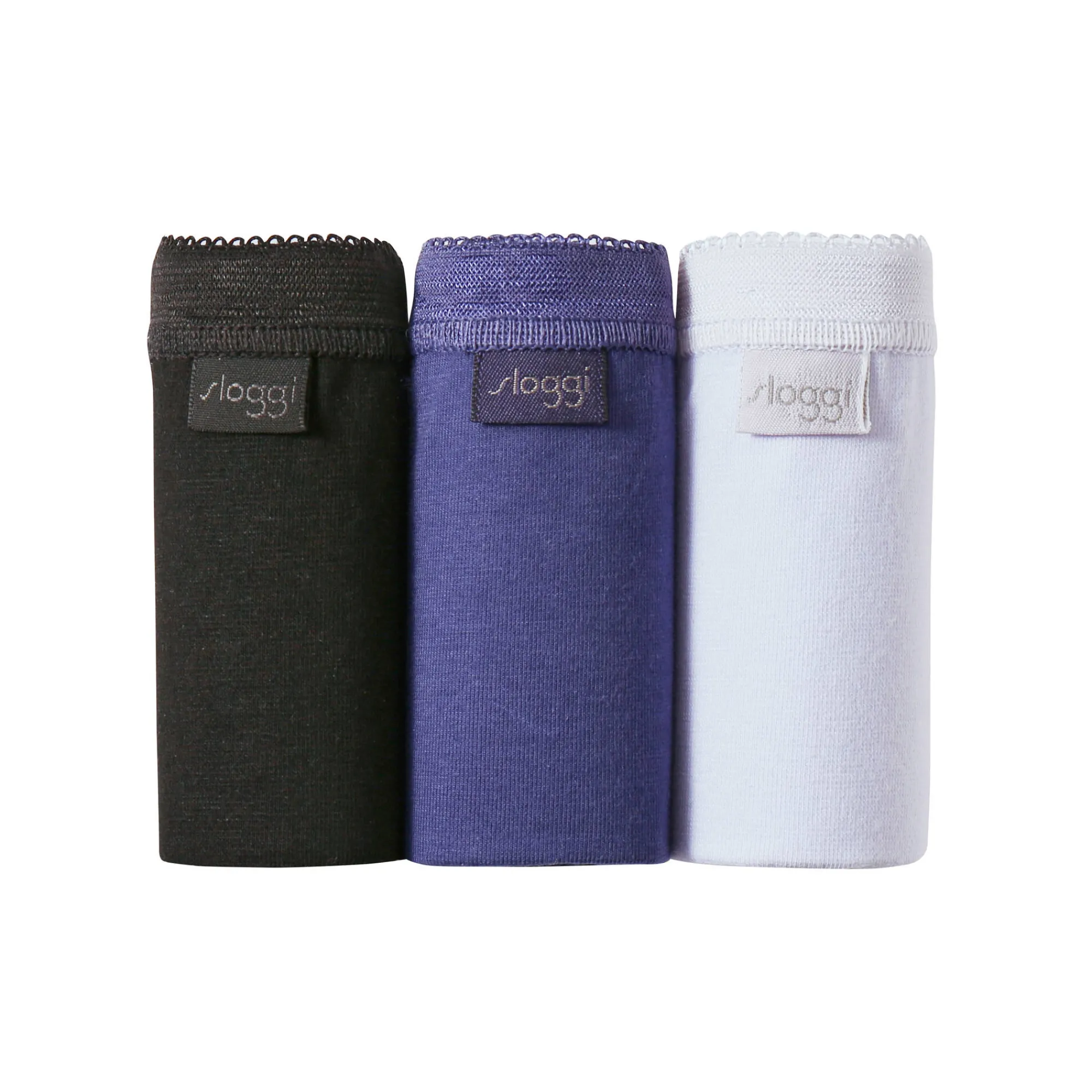Slip En Shorty<Sloggi Maxislip Basic - set van 3 paars