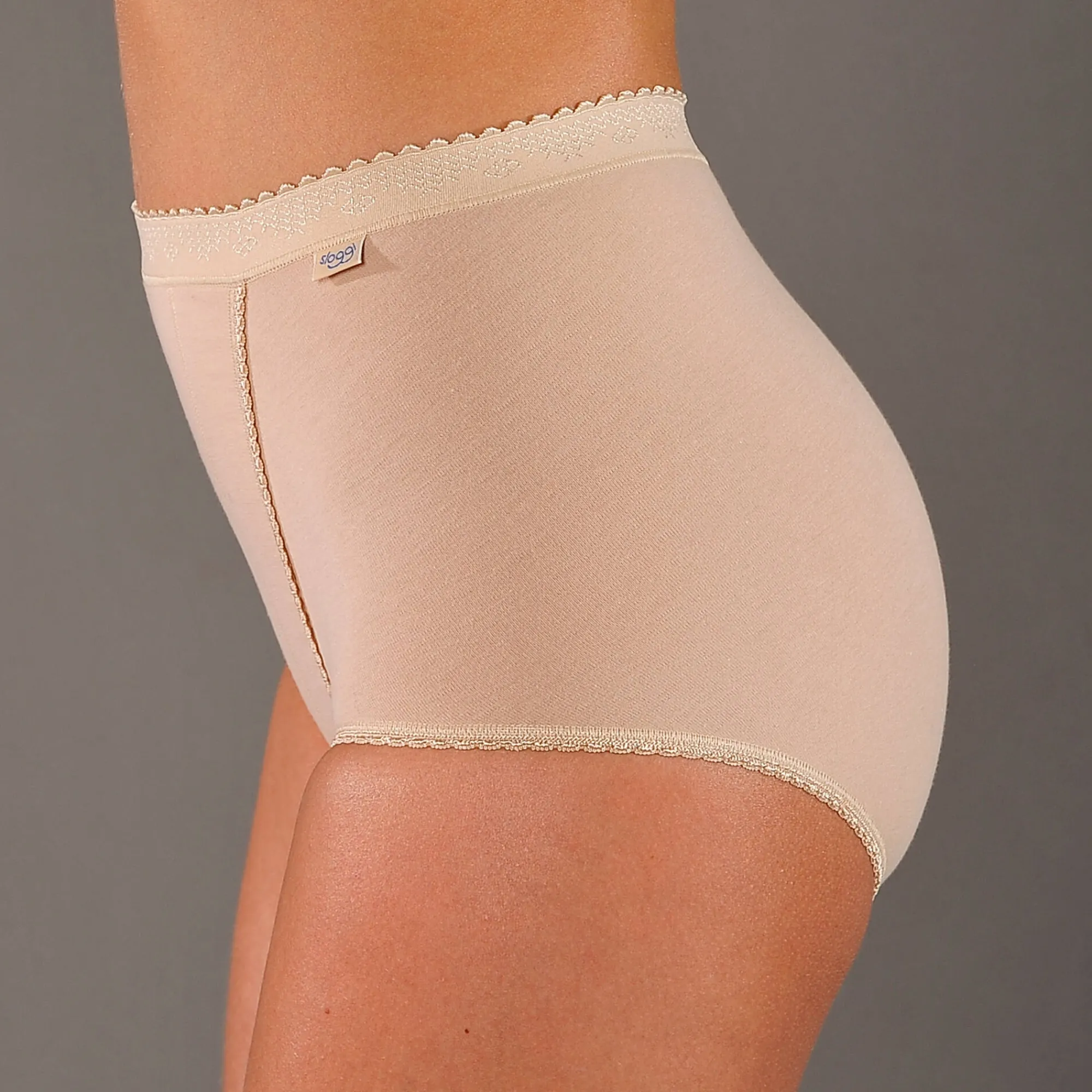 Slip En Shorty<Sloggi Maxislip Control - set van 2 2 huidkleur