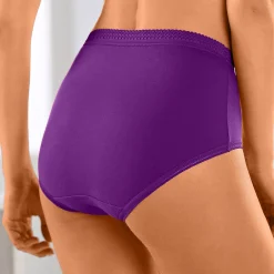 Slip En Shorty<Blancheporte Maxislip in katoen - set van 10 zuurtjeskleuren