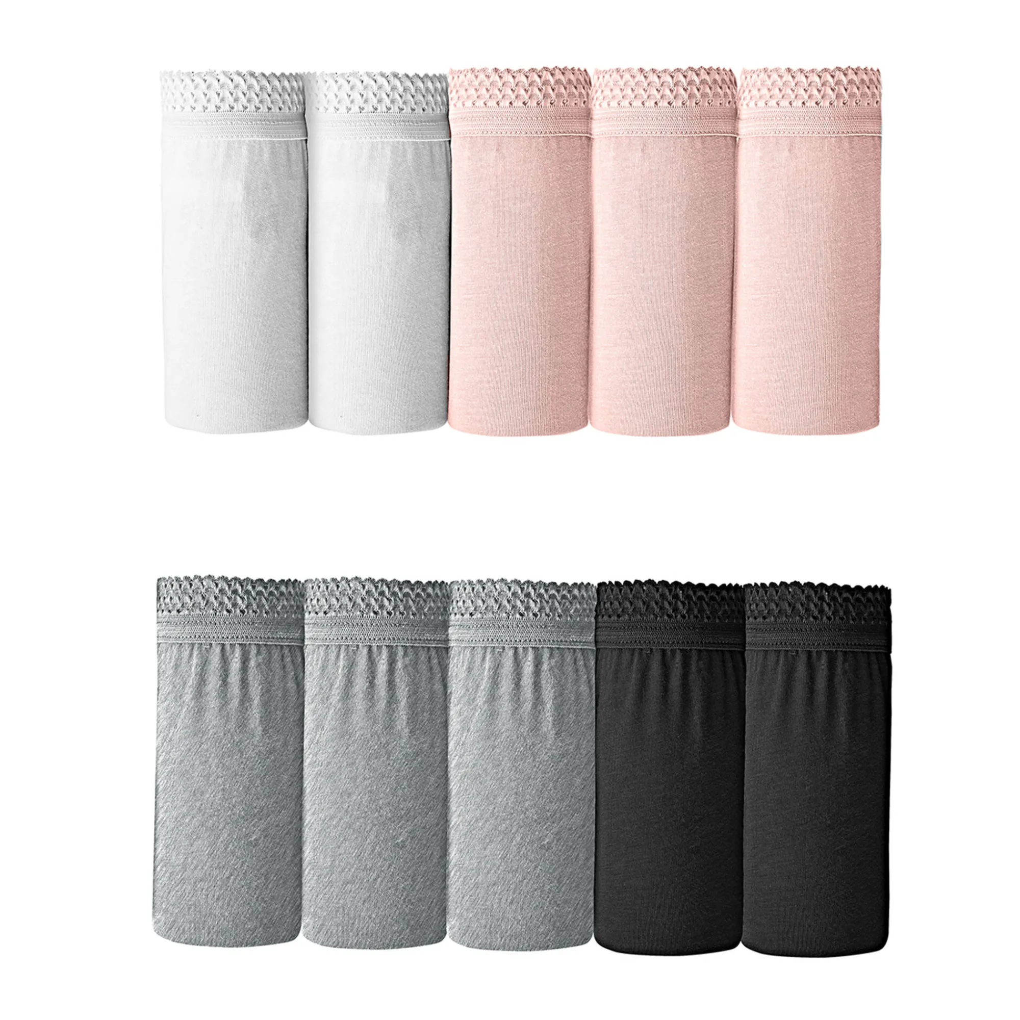 Slip En Shorty<Blancheporte Maxislip in katoen - set van 10 neutraal