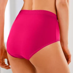 Slip En Shorty<Blancheporte Maxislip in katoen - set van 10 fel
