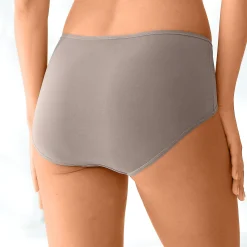 Slip En Shorty<Blancheporte Maxislip in microvezel - Set van 2 taupe