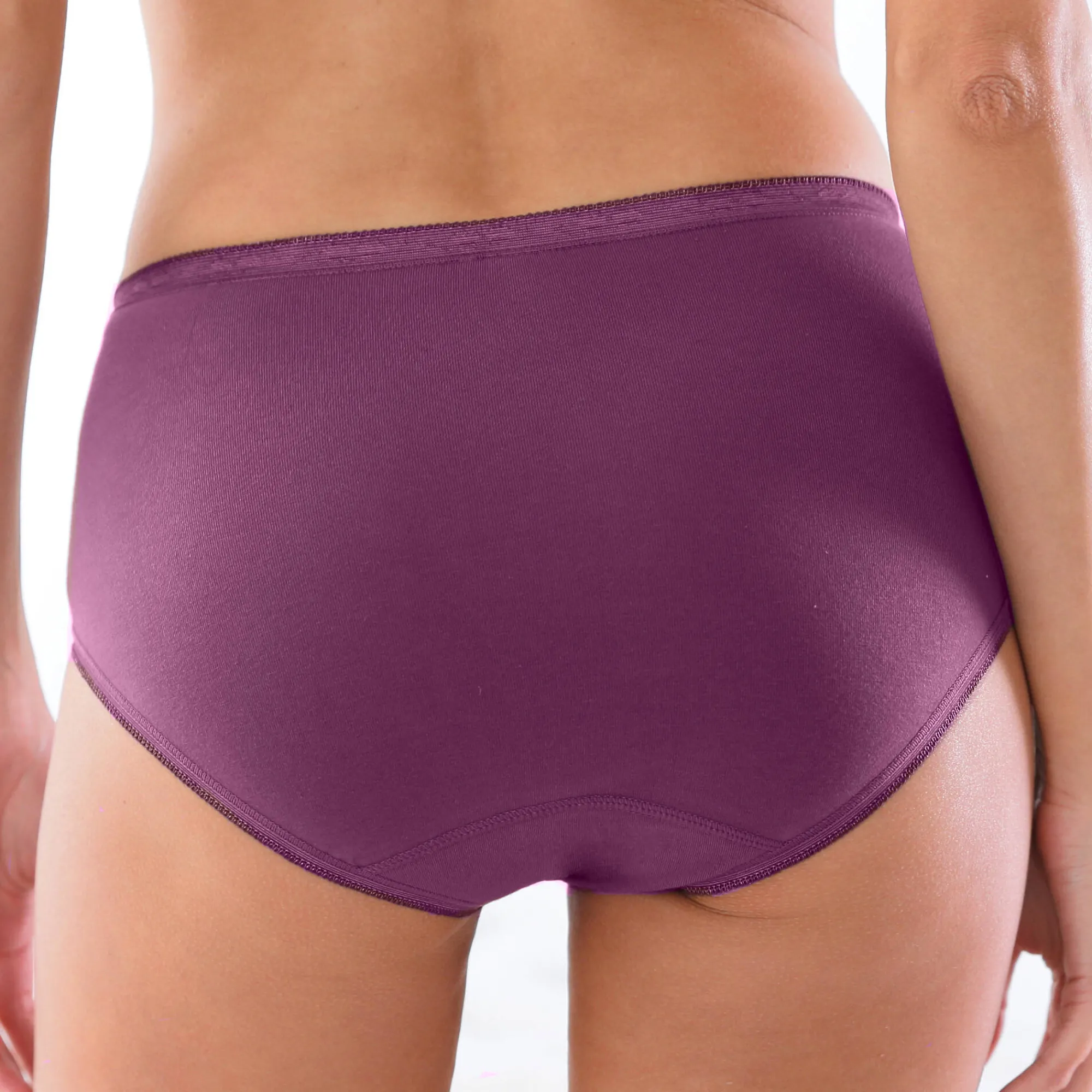 Slip En Shorty<Blancheporte Maxislip met kant - set van 3 fruitig