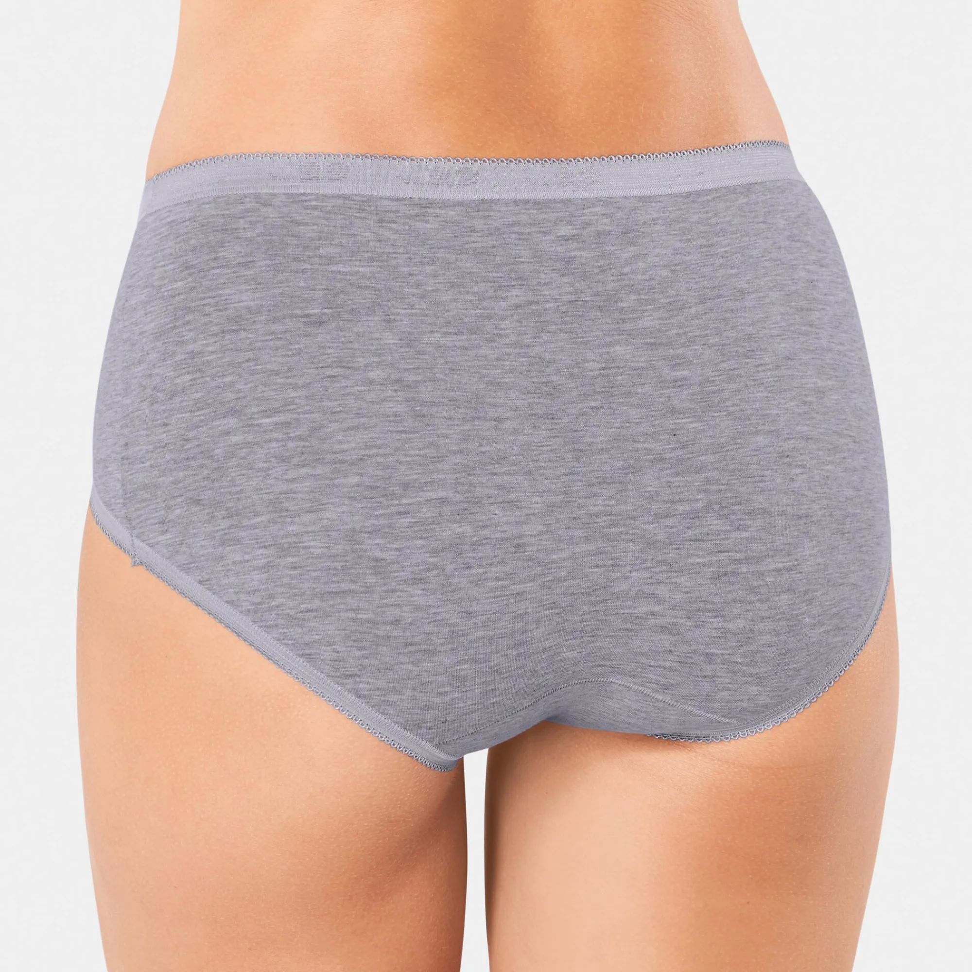 Slip En Shorty<Sloggi Midislip Basic+ - 3+1 GRATIS (1) chiné grijs