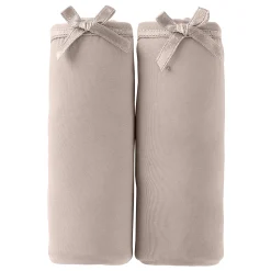 Slip En Shorty<Blancheporte Midislip in microvezel - Set van 2 taupe