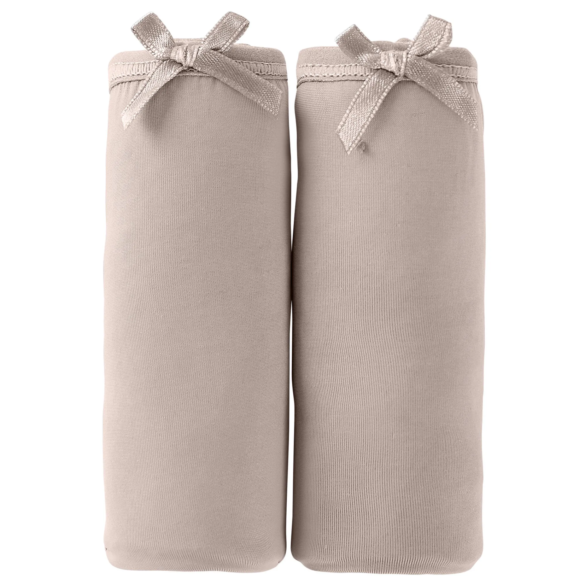Slip En Shorty<Blancheporte Midislip in microvezel - Set van 2 taupe