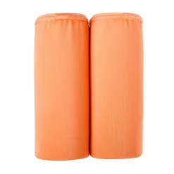 Slip En Shorty<Blancheporte Midislip in microvezel - Set van 2 abrikoos