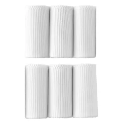 Slip En Shorty<Blancheporte Midislip met platte ribbels - set van 6 wit