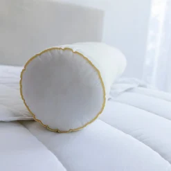 Peluwkussen<Blancheporte Milieuvriendelijk peluwkussen met natuurlijke antimicrobenbehandeling, medium wit