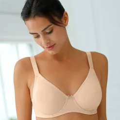 Beha<Blancheporte Minimizerbeha - met beugels huidkleur