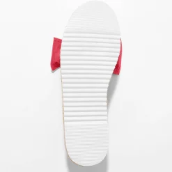 Sandalen En Espadrilles|Schoenen<Blancheporte Mocassins in espadrillestijl met strik en koordzool koraal