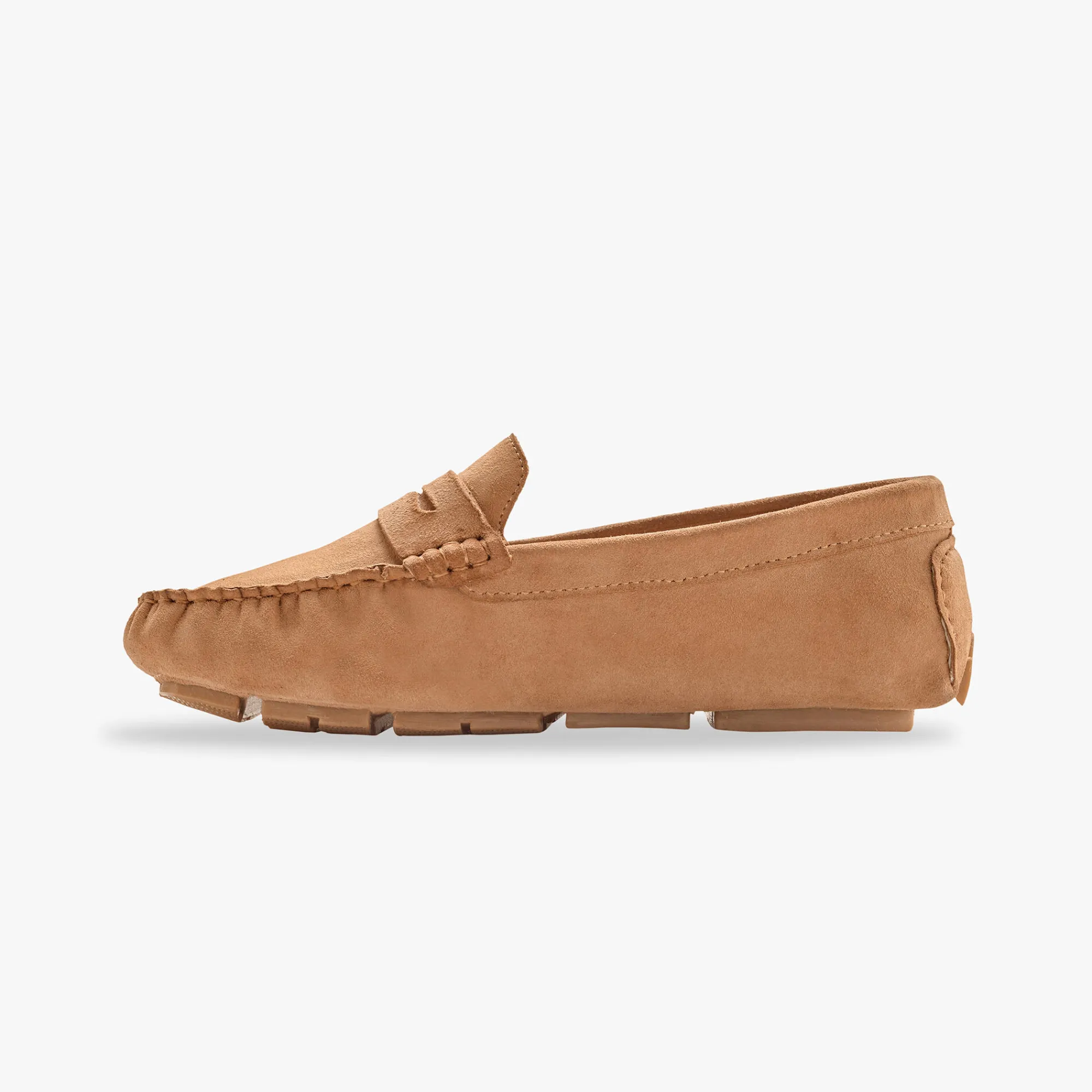 Derby's En Mocassins|Schoenen<Blancheporte Mocassins in splitleer beige