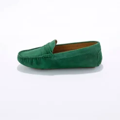 Derby's En Mocassins|Schoenen<Blancheporte Mocassins in suèdeleer groen