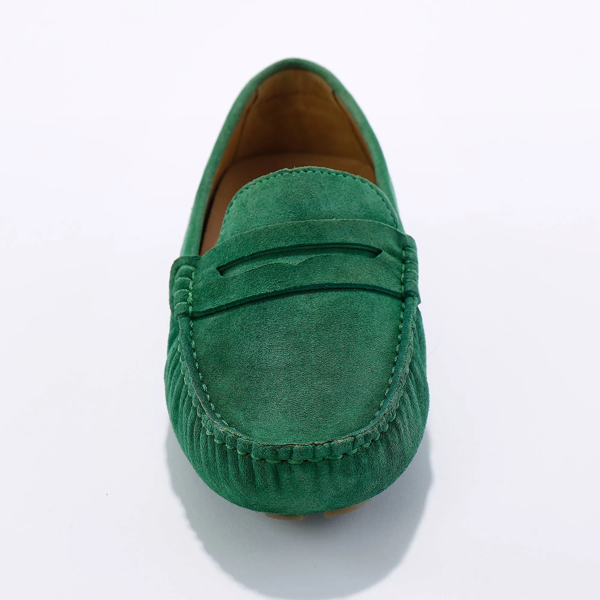 Derby's En Mocassins|Schoenen<Blancheporte Mocassins in suèdeleer groen