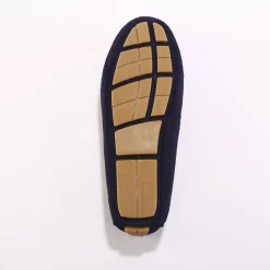 Derby's En Mocassins|Schoenen<Blancheporte Mocassins in ultrasoepel leer met veters marine