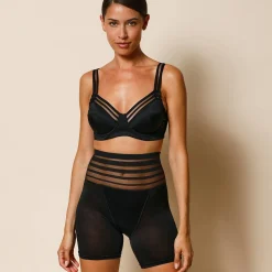Feestelijke Lingerie|Beha<Blancheporte Modellerende beugelbeha - intense steun zwart