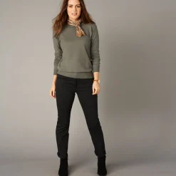 Broek<Blancheporte Modellerende broek met 5 zakken zwart
