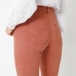 Broek<Blancheporte Modellerende broek met 5 zakken karamel