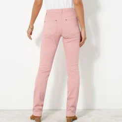 Broek<Blancheporte Modellerende broek met 5 zakken rozenhout