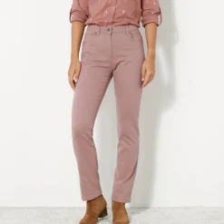 Broek<Blancheporte Modellerende broek met 5 zakken praline