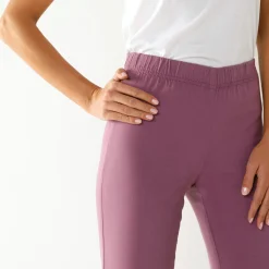 Broek<Blancheporte Modellerende broek met 'platte buik' effect en elastische taille violine