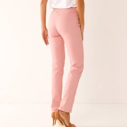 Broek<Blancheporte Modellerende broek met 'platte buik' effect en elastische taille rozenhout