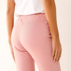 Broek<Blancheporte Modellerende broek met 'platte buik' effect en elastische taille rozenhout