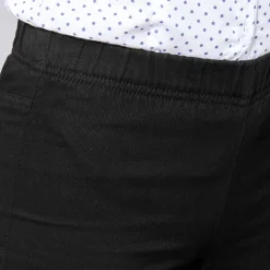 Broek<Blancheporte Modellerende broek met 'platte buik' effect en elastische taille zwart