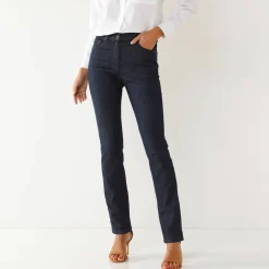 Jeans<Blancheporte Modellerende jeans met 5 zakken raw