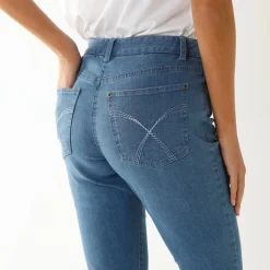 Jeans<Blancheporte Modellerende jeans met 5 zakken bleached