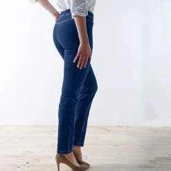 Jeans|Broek<Blancheporte Modellerende jeans met 'platte buik' effect en elastische taille stone