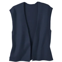 Trui En Vest<Blancheporte Mouwloos vest marine