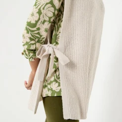 Trui En Vest<Blancheporte Mouwloze tuniektrui, patenttricot met zachte touch chiné beige
