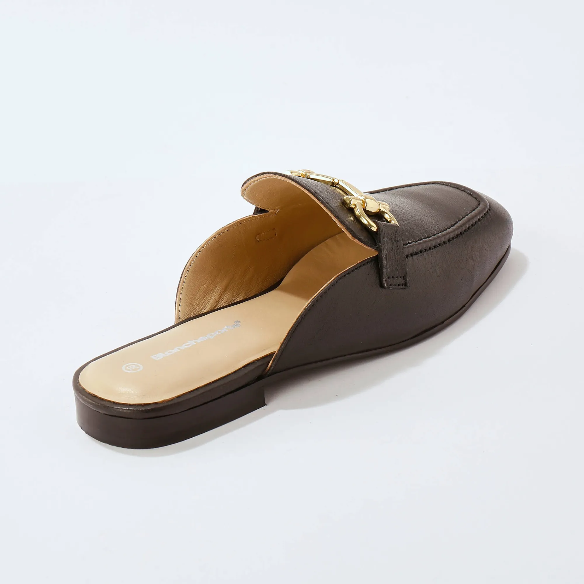 Muiltjes En Klompen|Sandalen En Espadrilles<Blancheporte Muiltjes in mocassinstijl zwart