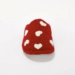 Sloffen|Sloffen<Blancheporte Muiltjes met hartprint rood