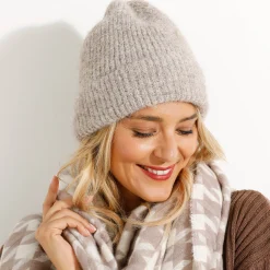 Accessoires En Juwelen<Blancheporte Muts in tricot beige