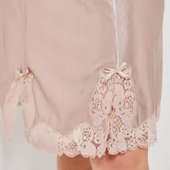 Feestelijke Lingerie|Onderrok En Onderjurk<Blancheporte Onderjurk in antistatisch satijn taupe
