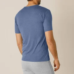 Ondergoed<Thermoperle Ondershirt voor heren, met ronde hals en korte mouwen, intense warmte - set van 2 jeans