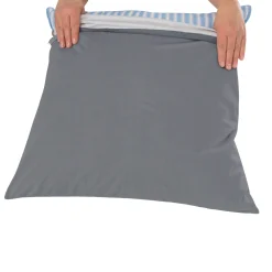 Hoofdkussenhoes<Blancheporte Ondoorlatende kussenbeschermer Tencel® antracietgrijs