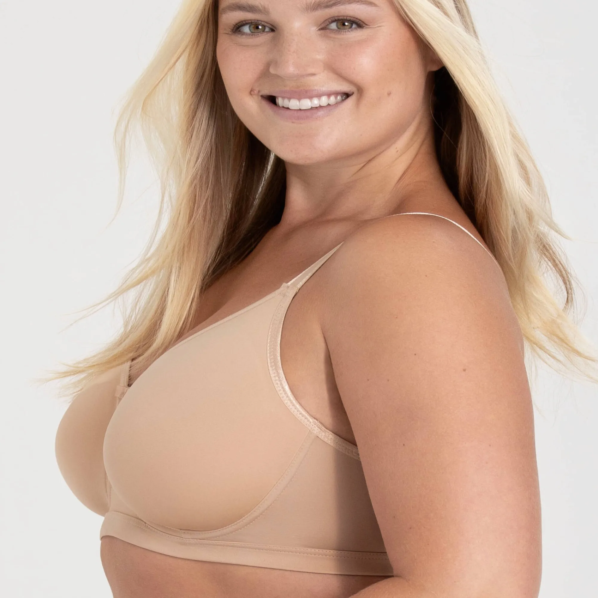 Beha<Miss Mary Of Sweden Onzichtbare beha "Confident" met voorgevormde cups - met beugels beige