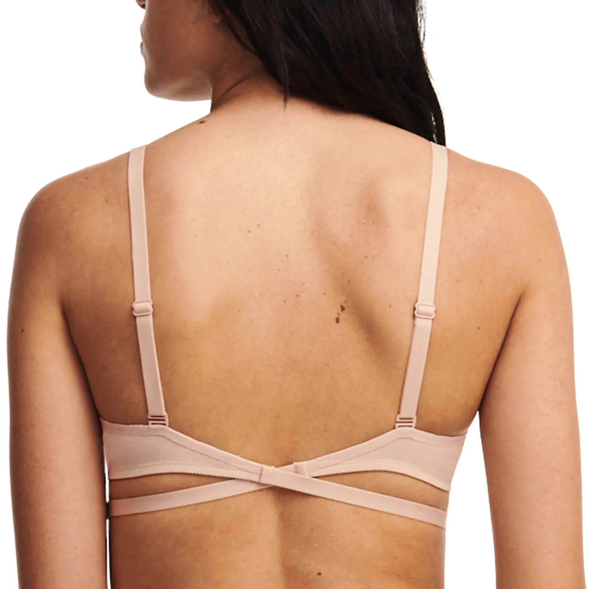 Beha<Chantelle Onzichtbare beha "Easy Feel" met multiway-bandjes - met beugels beige