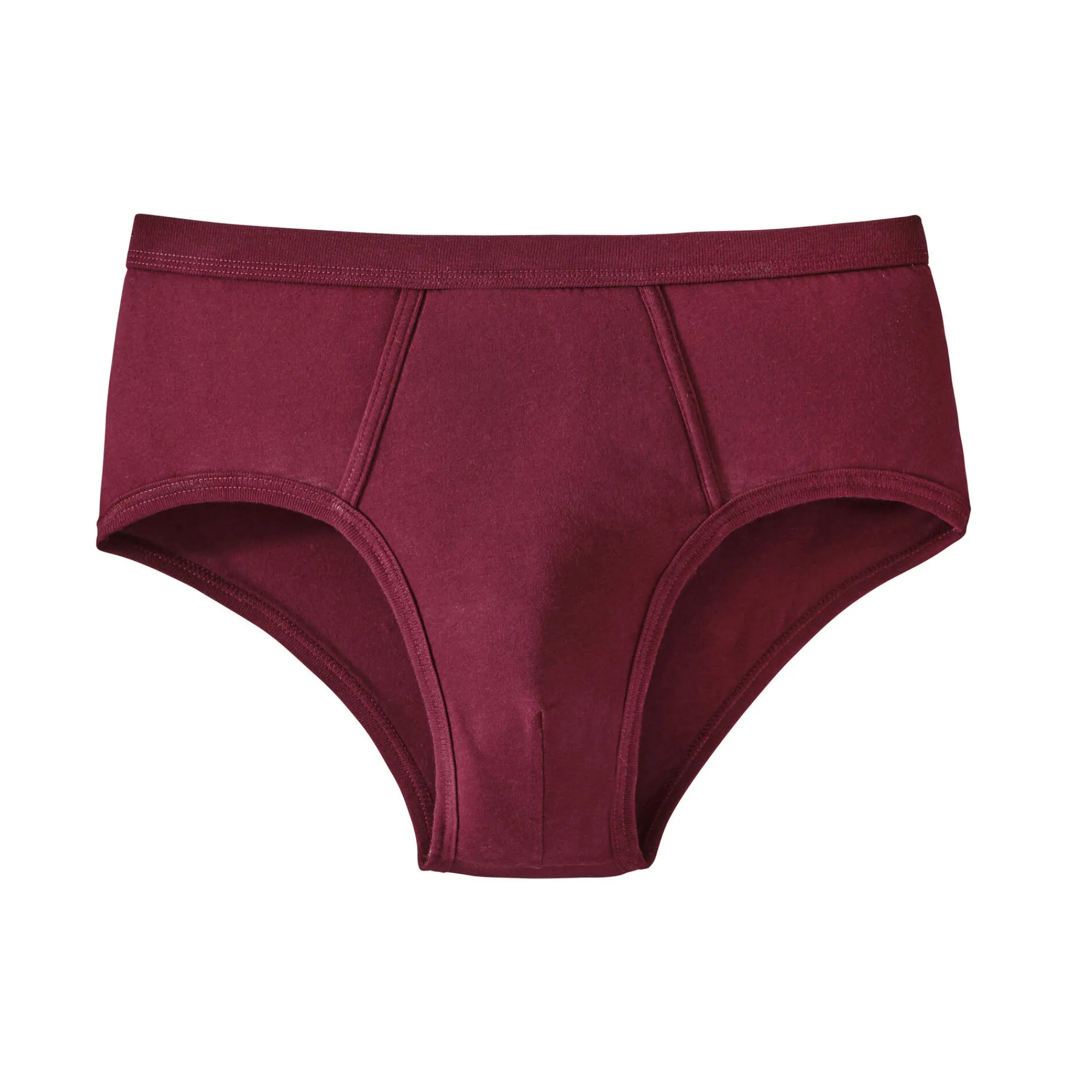 Ondergoed<Blancheporte Open slip met hoge taille - set van 6 bordeaux / blauw