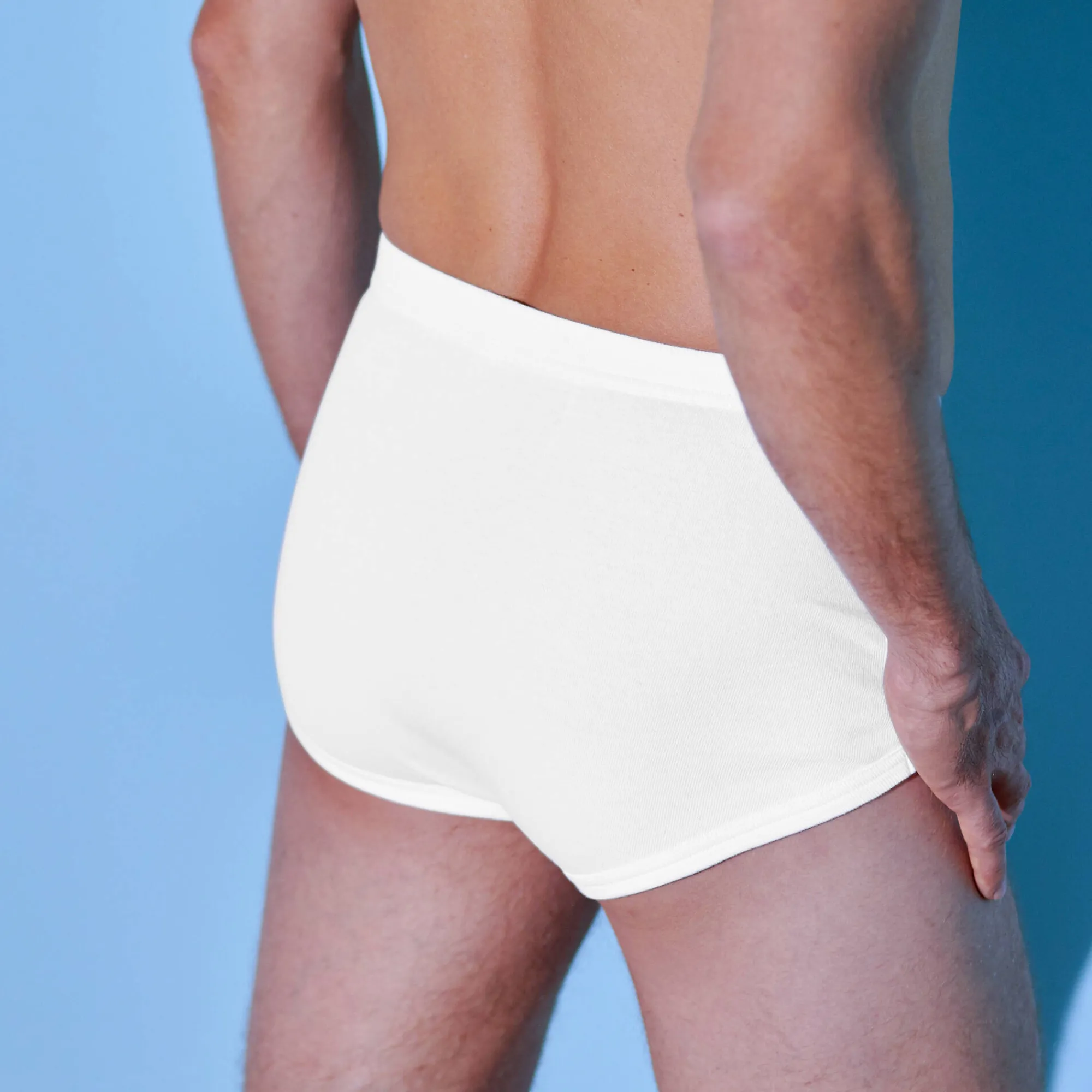 Ondergoed<Blancheporte Open slip met hoge taille - set van 3 wit