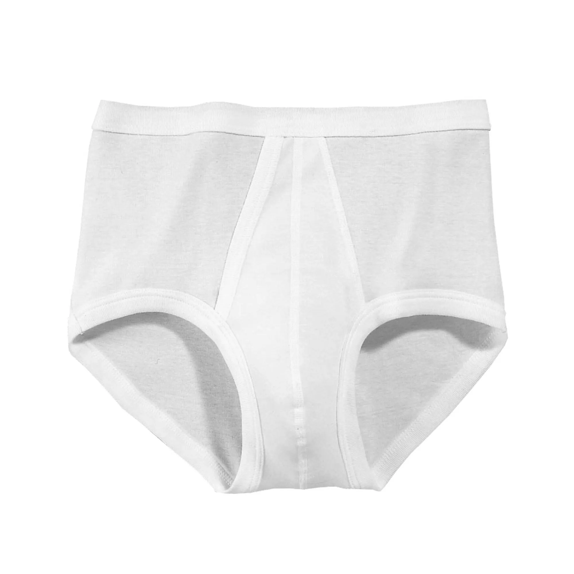 Ondergoed<Blancheporte Open slip met hoge taille - set van 3 wit