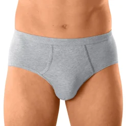Ondergoed<Blancheporte Open slip met hoge taille - set van 6 blauw / grijs
