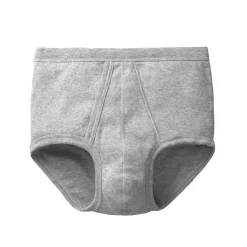 Ondergoed<Blancheporte Open slip met hoge taille - set van 3 chiné grijs