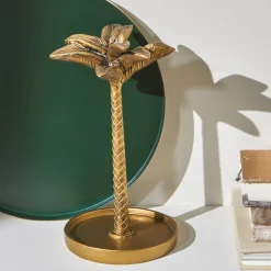 Feestdecoratie|Decoratieartikel<Blancheporte Palmboom in goudkleur goudkleurig
