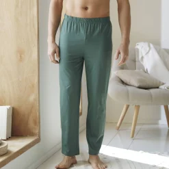 Pyjama En Kamerjas<Blancheporte Pantalon pyjama coton uni donkergroen
